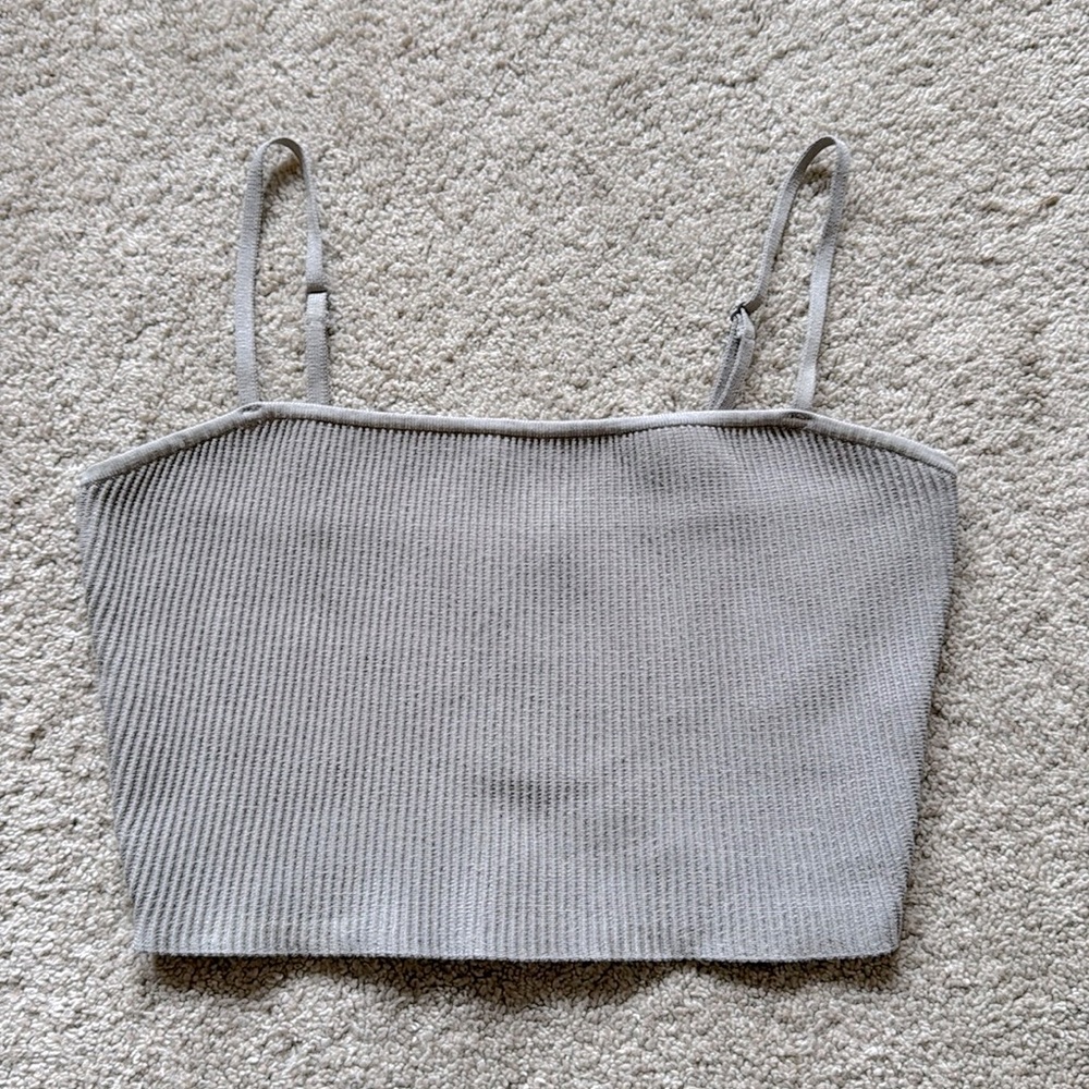 Aritzia Babaton sculpt crop top